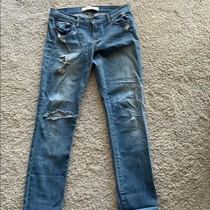 Abercrombie and Fitch Ripped Jeans Size 6